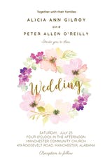 Sentimental Circle - Wedding Invitation